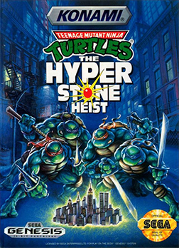 Teenage Mutant Ninja Turtles The Hyperstone Heist - игра для сега, sega mega drive (Genesis) Teenage Mutant Ninja Turtles The Hyperstone Heist - игра для sega